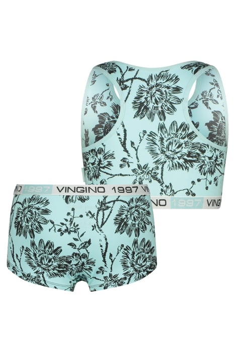 G-SO24-7 FLOWER SET AQUA BLUE 2