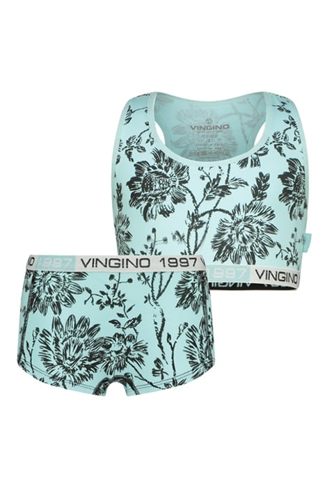 G-SO24-7 FLOWER SET AQUA BLUE 1