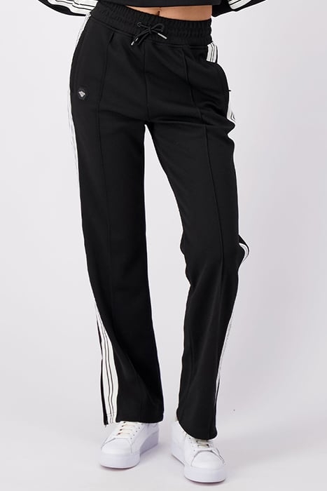 CLASSIC STRIPE TRACKPANTS BLACK 1