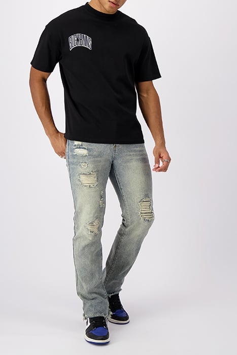 EMBROIDERED ARCH TEE BLACK 3