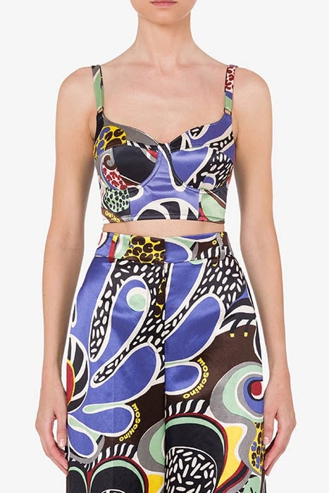 PSYCHEDELIC PRINT BRALETTE MULTICOLOR 1