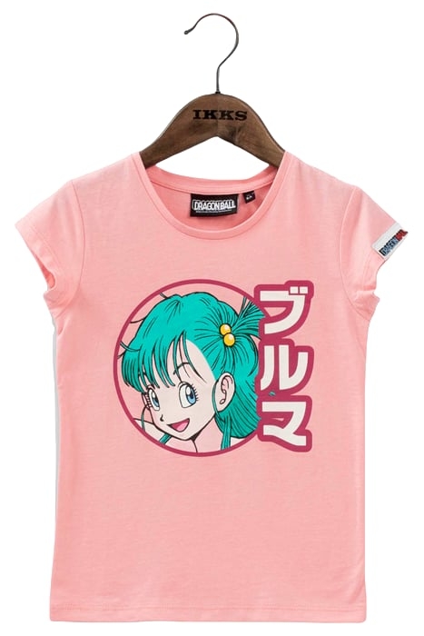 GIRLS’ PINK GLOW-IN-THE-DARK BULMA DRAGON BALL T-SHIRT 3