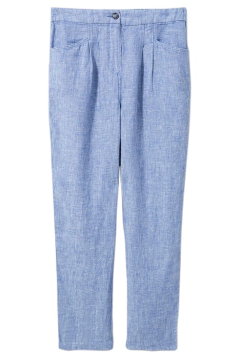 ROWENA LINEN TROUSER CHAMBRAY BLUE 3