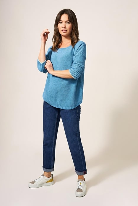 SOUTHBANK JUMPER MID BLUE 5