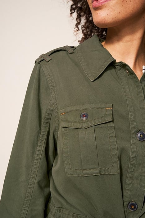 SADIE JACKET KHAKI GREEN 5