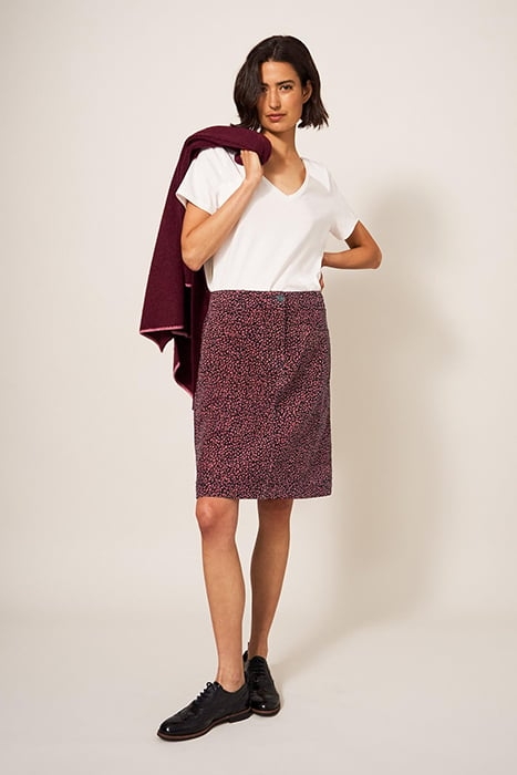 MELODY CORD SKIRT PINK 3