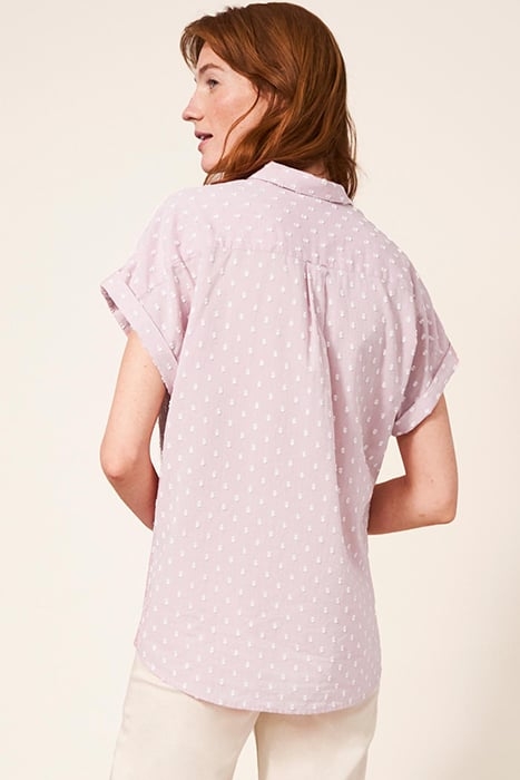 ELLA COTTON SHIRT MID PINK 2