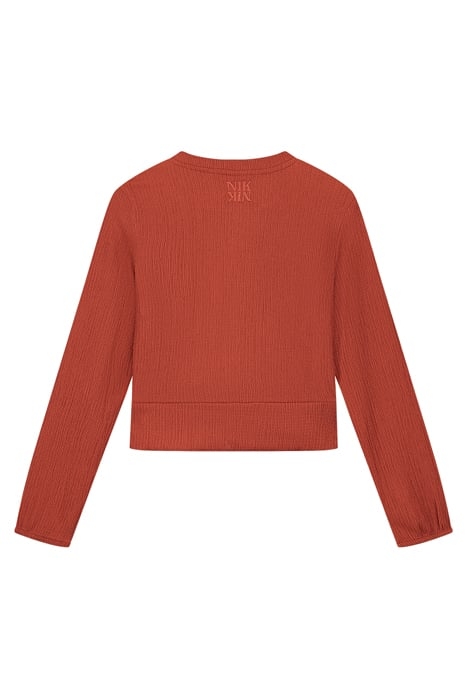 BIANCA TOP TERRACOTTA RED 2