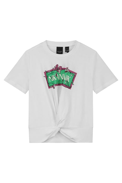 KNOT T-SHIRT HYPER GREEN 1