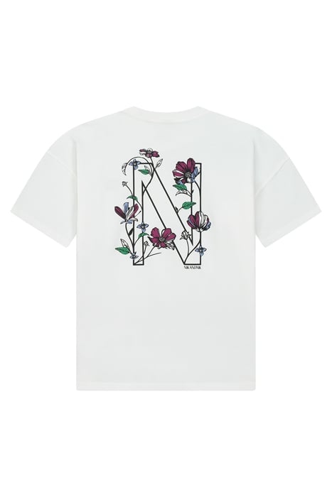 FLORAL N T-SHIRT HYPER GREEN 2