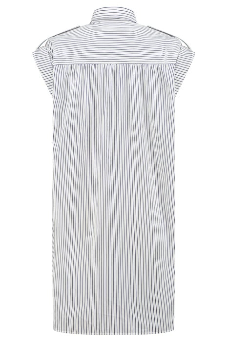 SUS SHIRT DRESS BLUE PINSTRIPE 2
