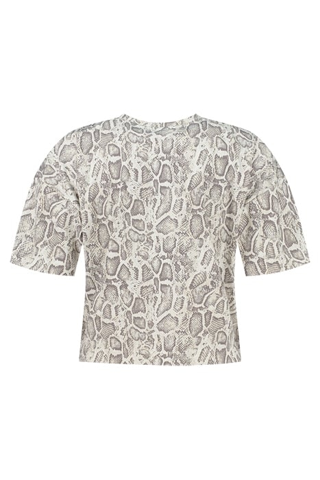 SNAKE SPORT T-SHIRT CREAM 2