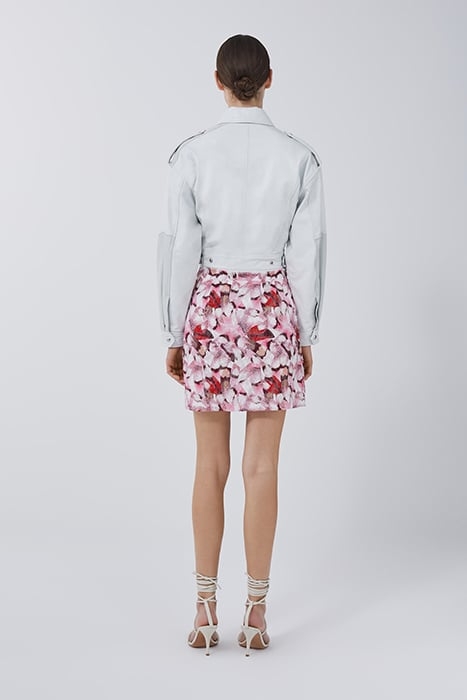 CARTIS MINI SKIRT IN MIXED PINK 4