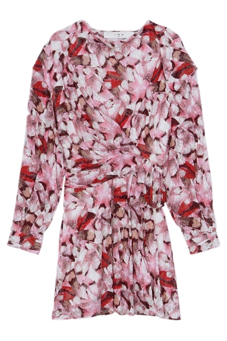 CEDARI DRESS IN MIXED PINK 4