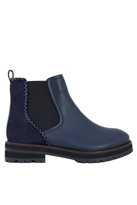 ESME LEATHER CHEEA BOOT DARK NAVY 1
