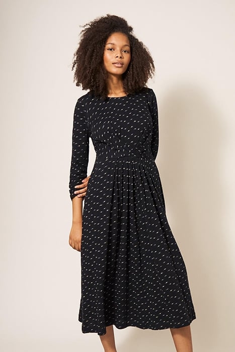 BILLIE METALLIC JERSEY DRE BLACK 1