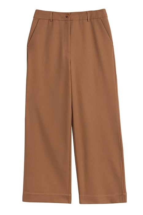 BELLE WIDE LEG TROUSER MID TAN 2