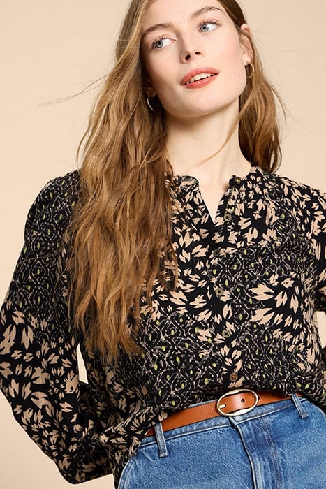 ARI ECO VERO TOP BLACK PRINTED 4