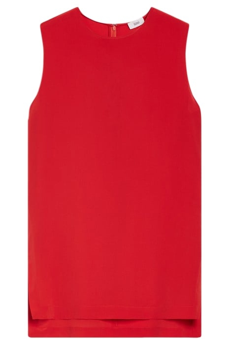 SLIT TOP SHIRTS & BLOUSES FIERY RED 3