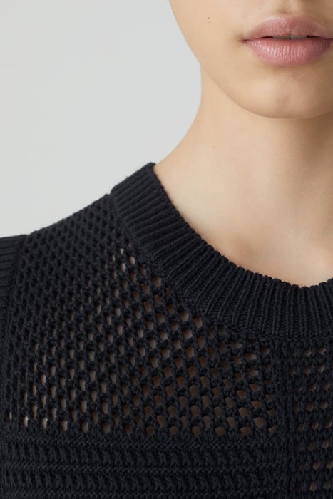 CREW SLEEVELESS DRESSES BLACK 5