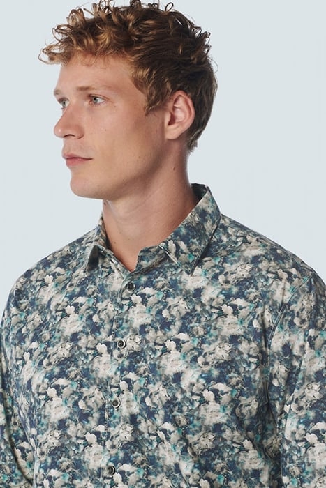 SHIRT STRETCH ALLOVER PRINTED STEEL 6