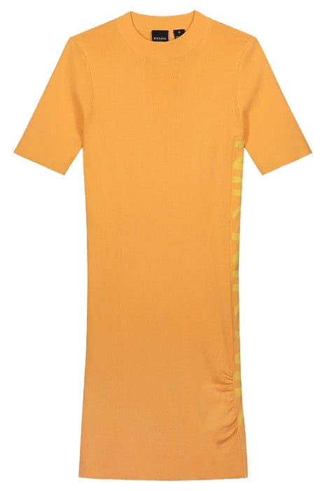 TIFFANY SS DRESS APRICOT 2