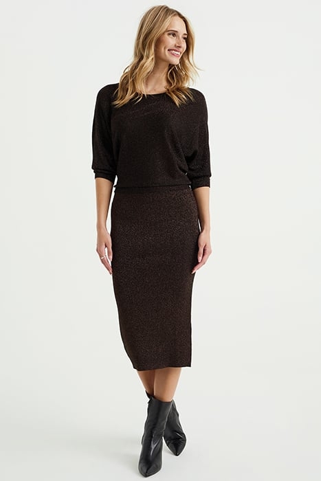 DRESS MID LENGTH BLACK 1