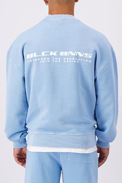 NATION SWEATER BLUE 2