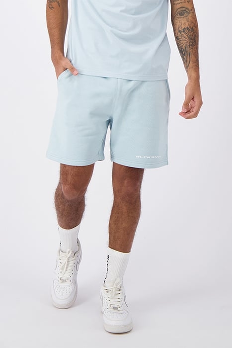 CURSIVE SCRIPT SHORTS ICE BLUE 4