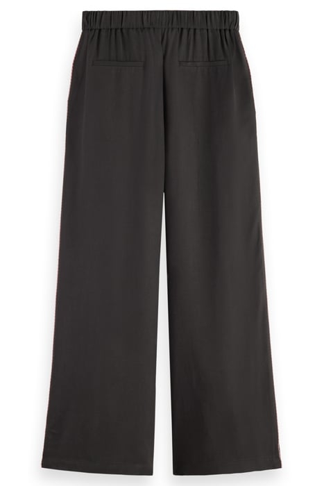 ELENI MULTICOLOUR PIPING PYJAMA PANT EVENING BLACK 5