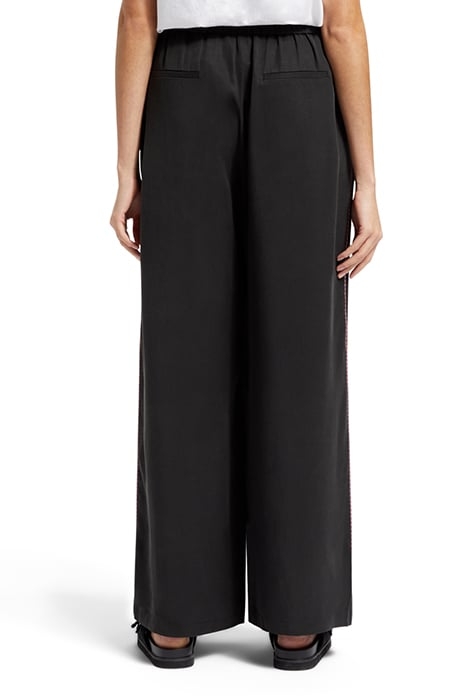 ELENI MULTICOLOUR PIPING PYJAMA PANT EVENING BLACK 2