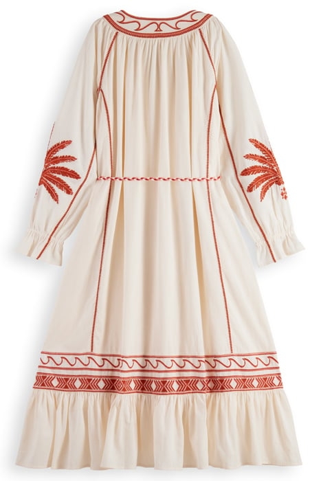 EMBROIDERED MAXI DRESS SOFT ICE 2