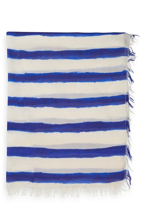 BIG SCARF PAINTED STRIPES 2