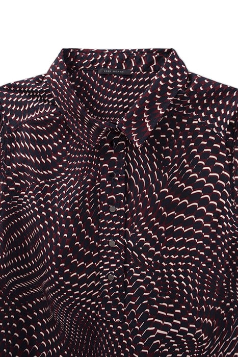 GARNET PSYCHEDELIC PRINT TOP 7