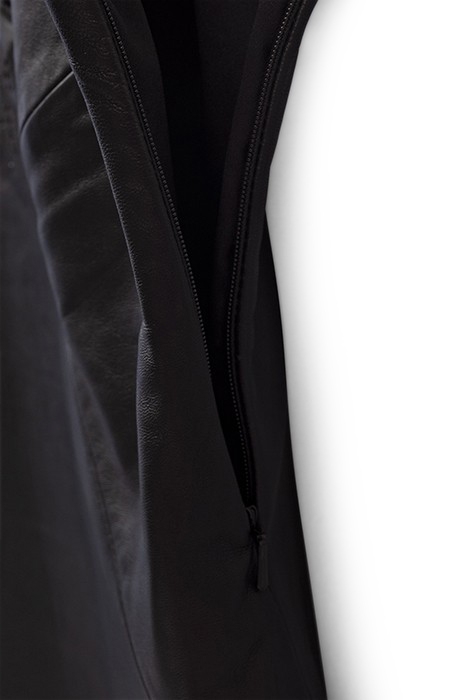 BLACK EMBROIDERED LEATHER STRAPPY TOP 7