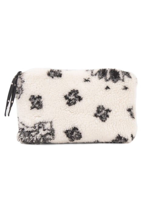 OFF-WHITE BANDANA MOTIF SHERPA CLUTCH BAG 1
