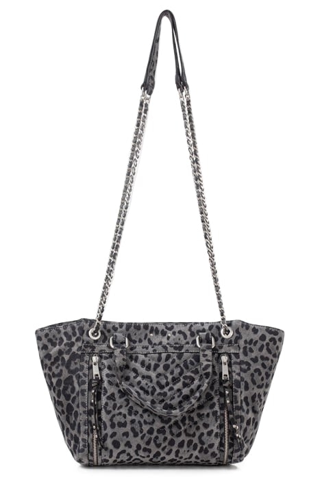 GREY LEOPARD MEDIUM 1440 TOTE BAG 3