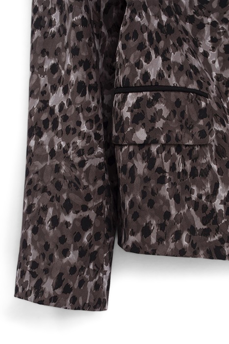 GREY RECYCLED LEOPARD ROCK PRINT JACKET 3