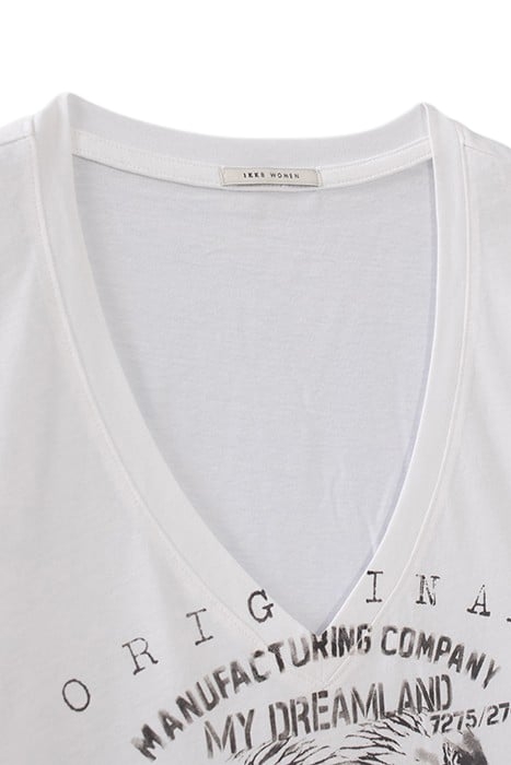 OFF-WHITE SKULL IMAGE T-SHIRT 6