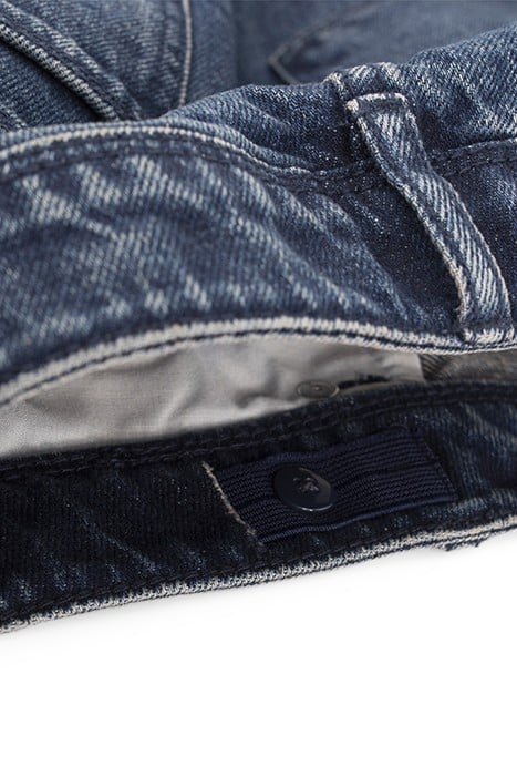 GIRLS’ BLUE WIDE LEG JEANS 6