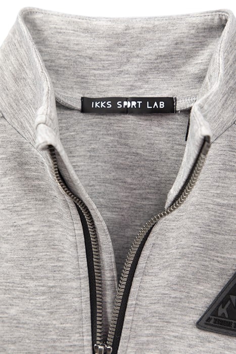 BOYS’ GREY CARDIGAN WITH BLACK AND REFLECTIVE DETAILS 4