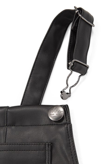 GIRLS’ BLACK ROCK VIBE DUNGAREES 5