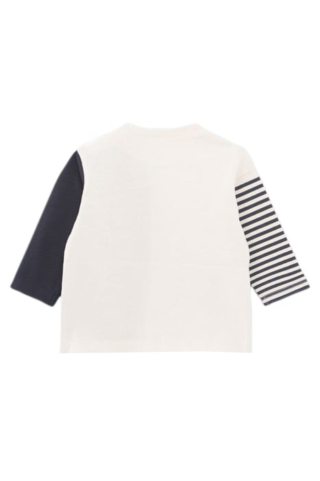 BABY BOYS' DOUBLE MOTIF SAILOR STRIPE T-SHIRT 2