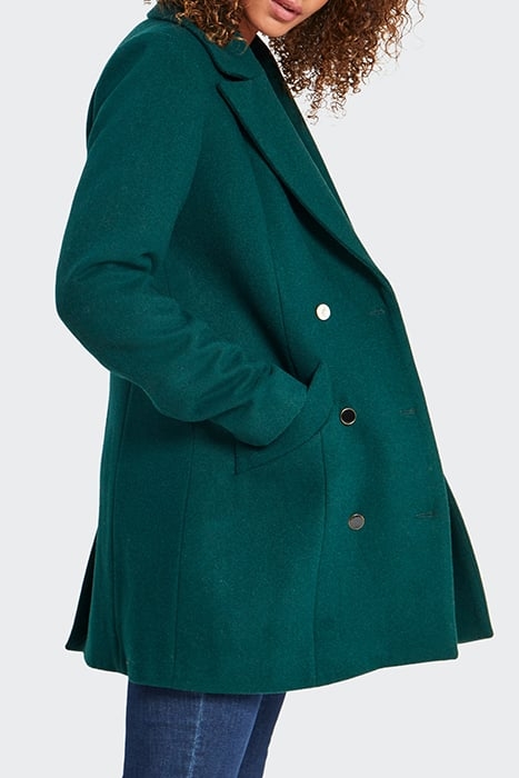 IMPERIAL GREEN PEA COAT-STYLE COAT 4