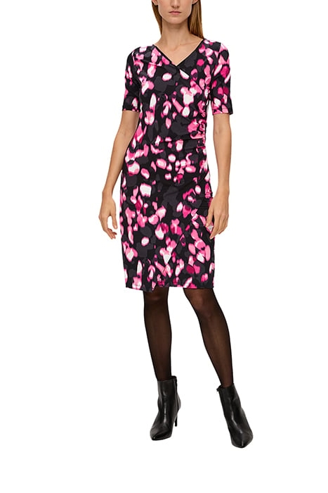 S.OLIVER DRESSES GREY/BLACK 4