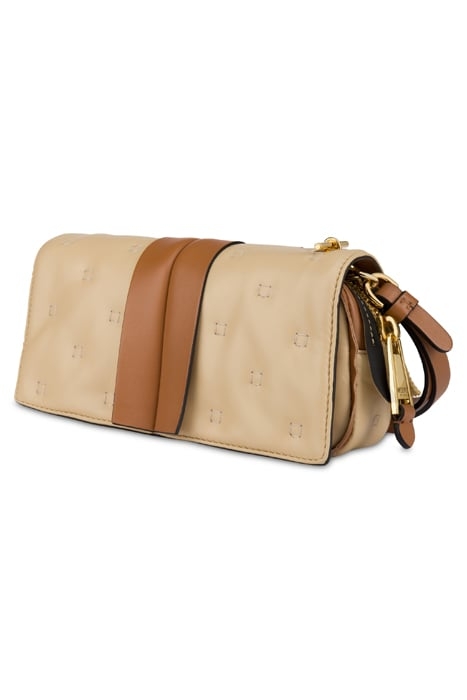 INSIDE OUT NAPPA CLUTCH BEIGE 3