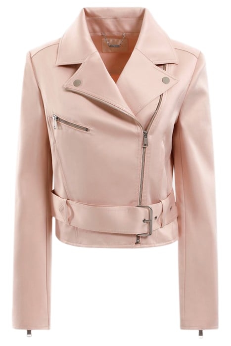 LUNA BELTED CROPPED DOLLY PINK 4