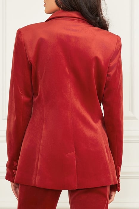 LILLI BLAZER LACQUER RED 2