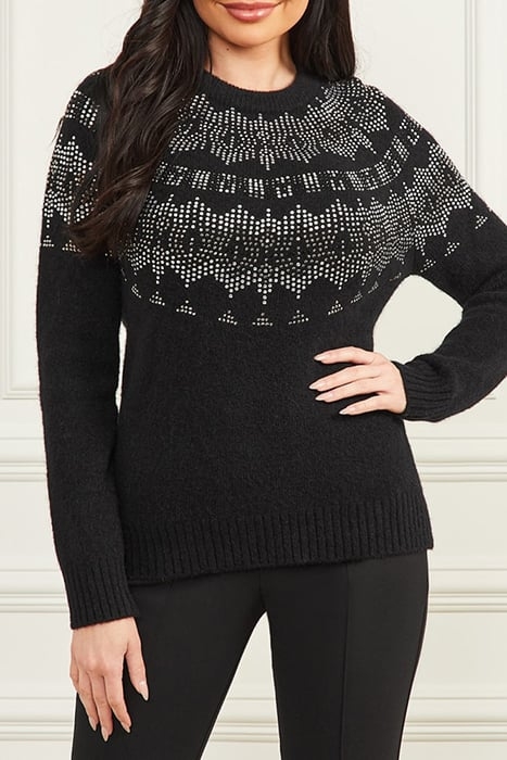 JODIE EMBELLISHED TO JET BLACK A996 1