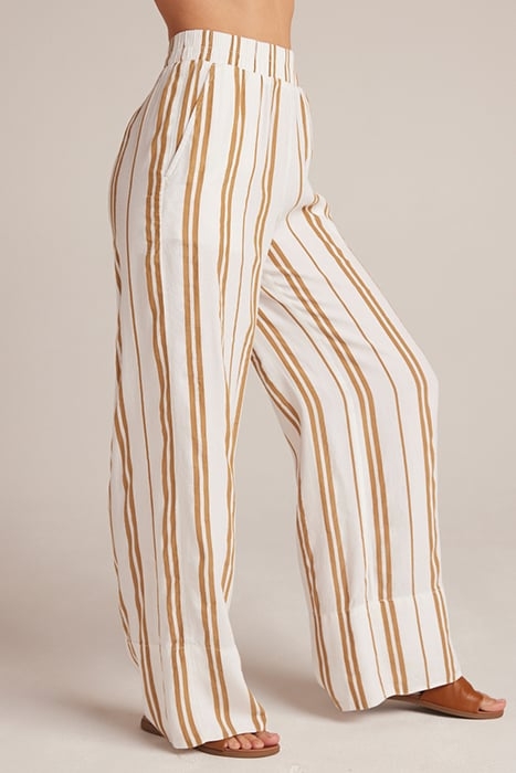 WIDE LEG REDWOOD STRIPE 3